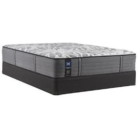 Full 12" Ultra Firm Tight Top Individually Wrapped Coil Mattress and Standard Base 9" Height